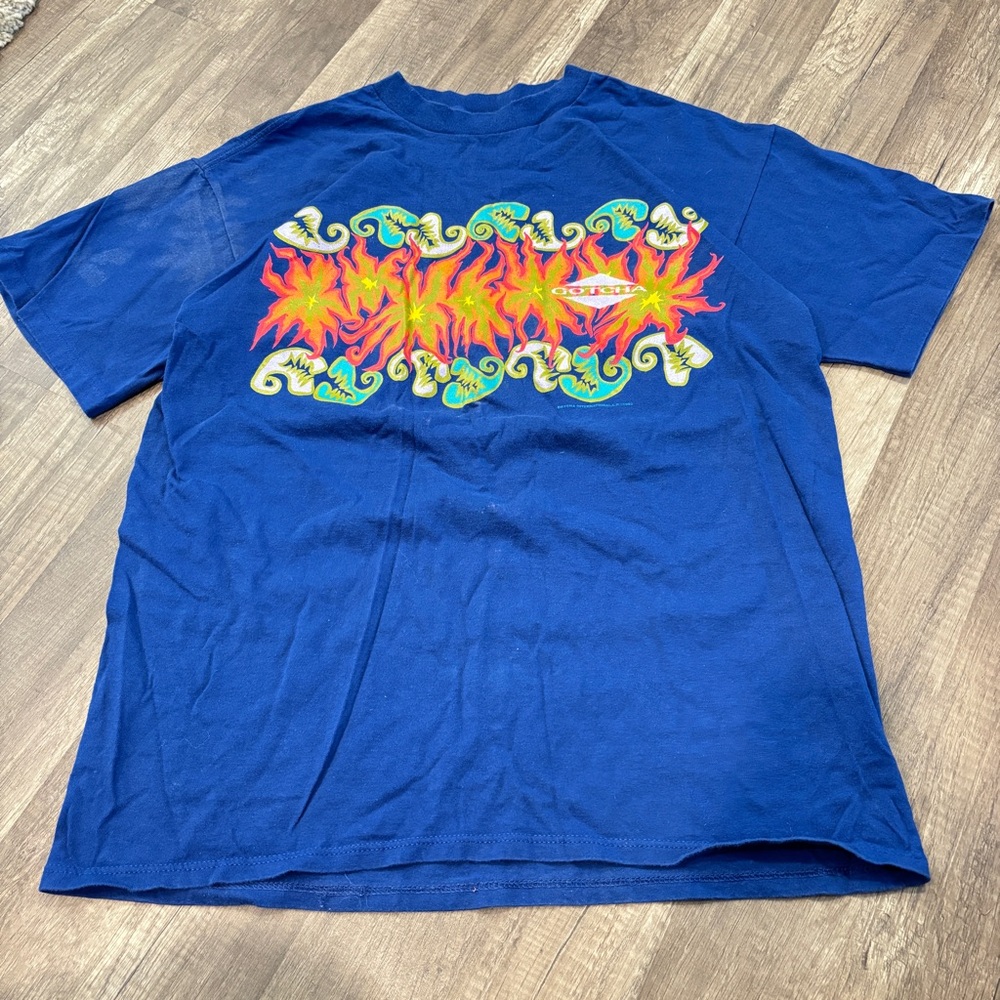 Rare Single Stitch 1992 GOTCHA Surf T-Shirt